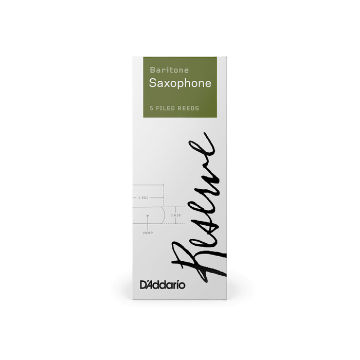 D'Addario - 5 Canas Reserve para Saxofón Soprano, Medida: 3 1/2 Mod.RIR0535_50