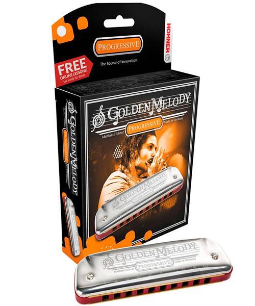 Hohner - Armónica Golden Melody en Mi Mayor 542/20 Mod.M542056X