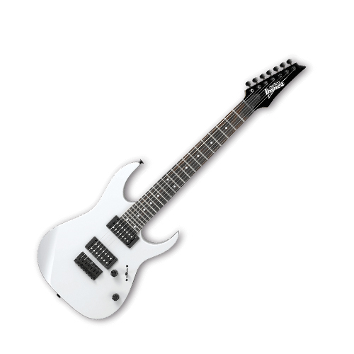 Ibañez - Guitarra Eléctrica GRG de 7 Cuerdas, Color: Gris Mate Mod.GRG7221-WH