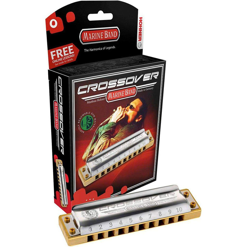 Hohner - Armónica en Si Mayor Marine Band Crossover Mod.M2009126X