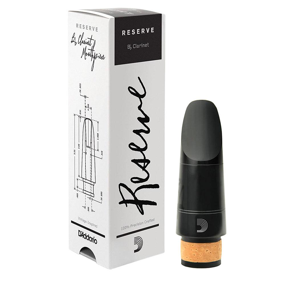 D'Addario - Boquilla Reserve para Clarinete Sib X5 Mod.MCR-X5