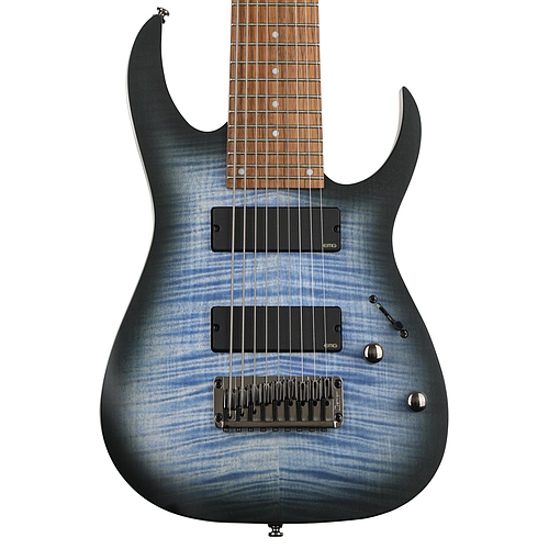 Ibañez - Guitarra Eléctrica RG Iron Label de 9 Cuerdas, Color: Azúl Mod.RGIR9FME-FDF_80