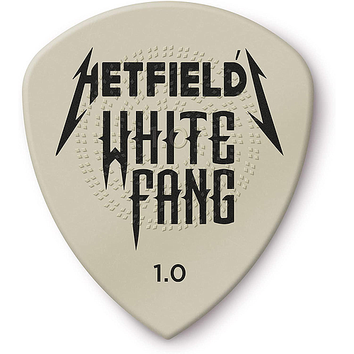Dunlop - 6 Plumillas James Hetfield White Fang para Guitarra, Tamañi: 1.00 mm Mod.PH122P100_18