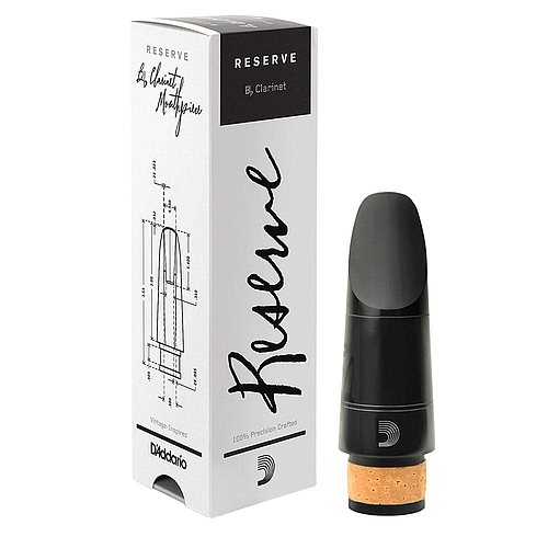 D'Addario - Boquilla Reserve para Clarinete Sib X5 Mod.MCR-X5_81