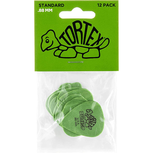 Dunlop - 12 Plumillas Tortex Standard, Calibre: .88 Mod.418P.88_6