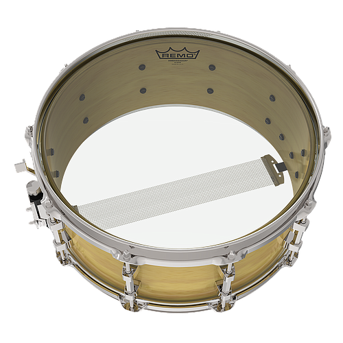 Remo - Parche Ambassador Clear, Tamaños: Varios Transparente Mod.BA-03__-00_3