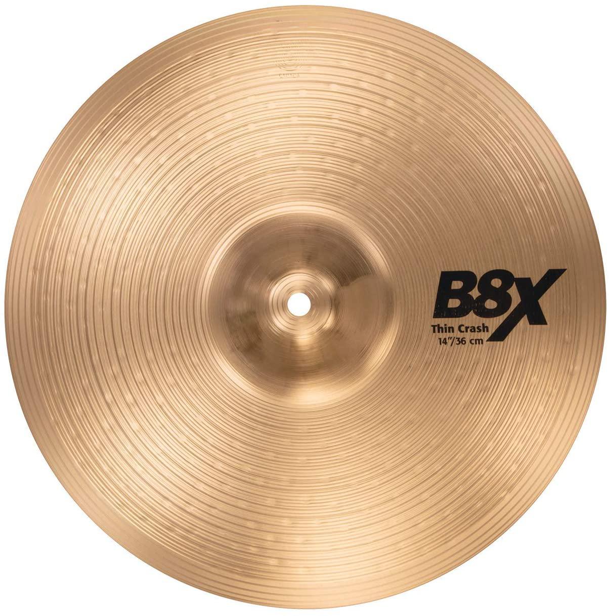 Sabian - Platillo B8 Rock Crash, Tamaño: 18" Mod.41809X_2