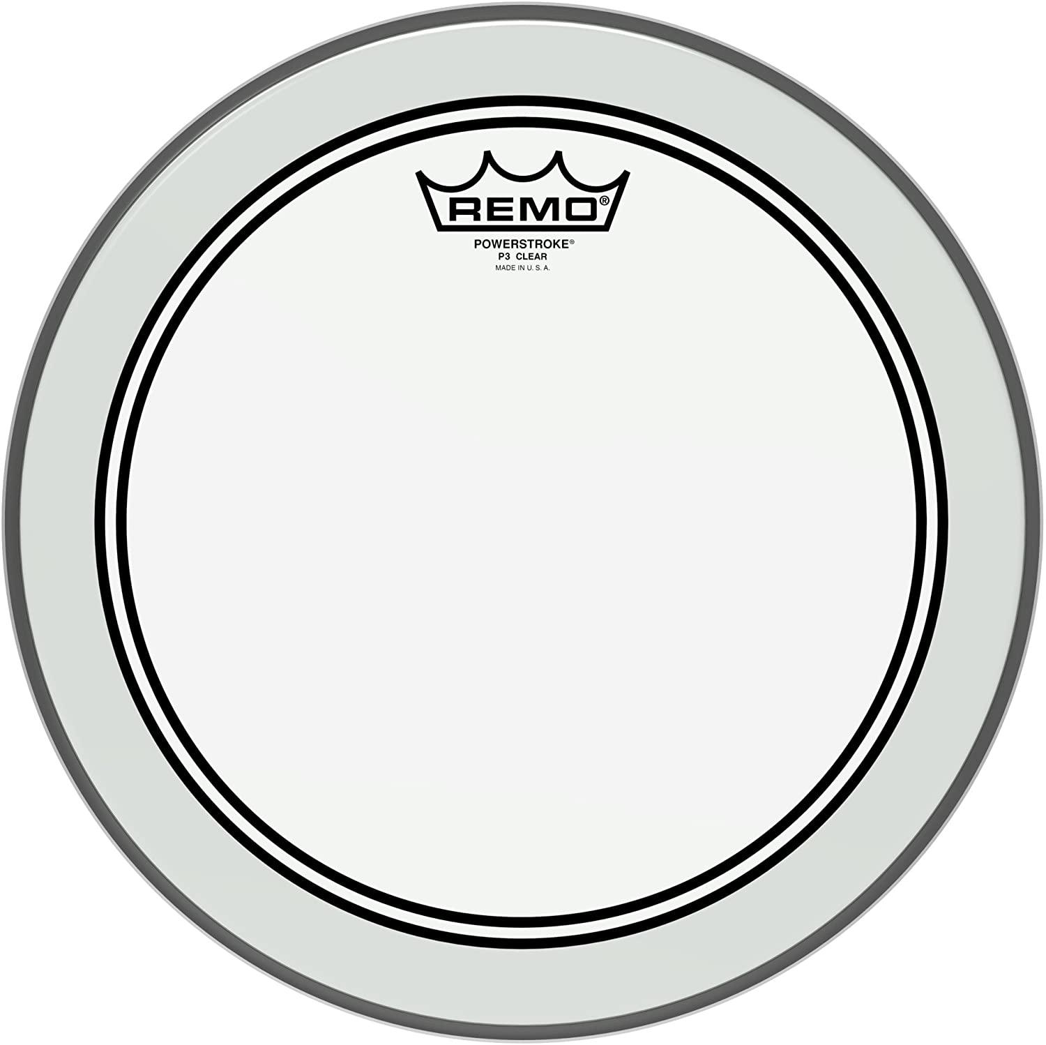 Remo - Parche Powerstroke 3 Clear, Tamaño: 18" Mod.P3-1318-C2_5