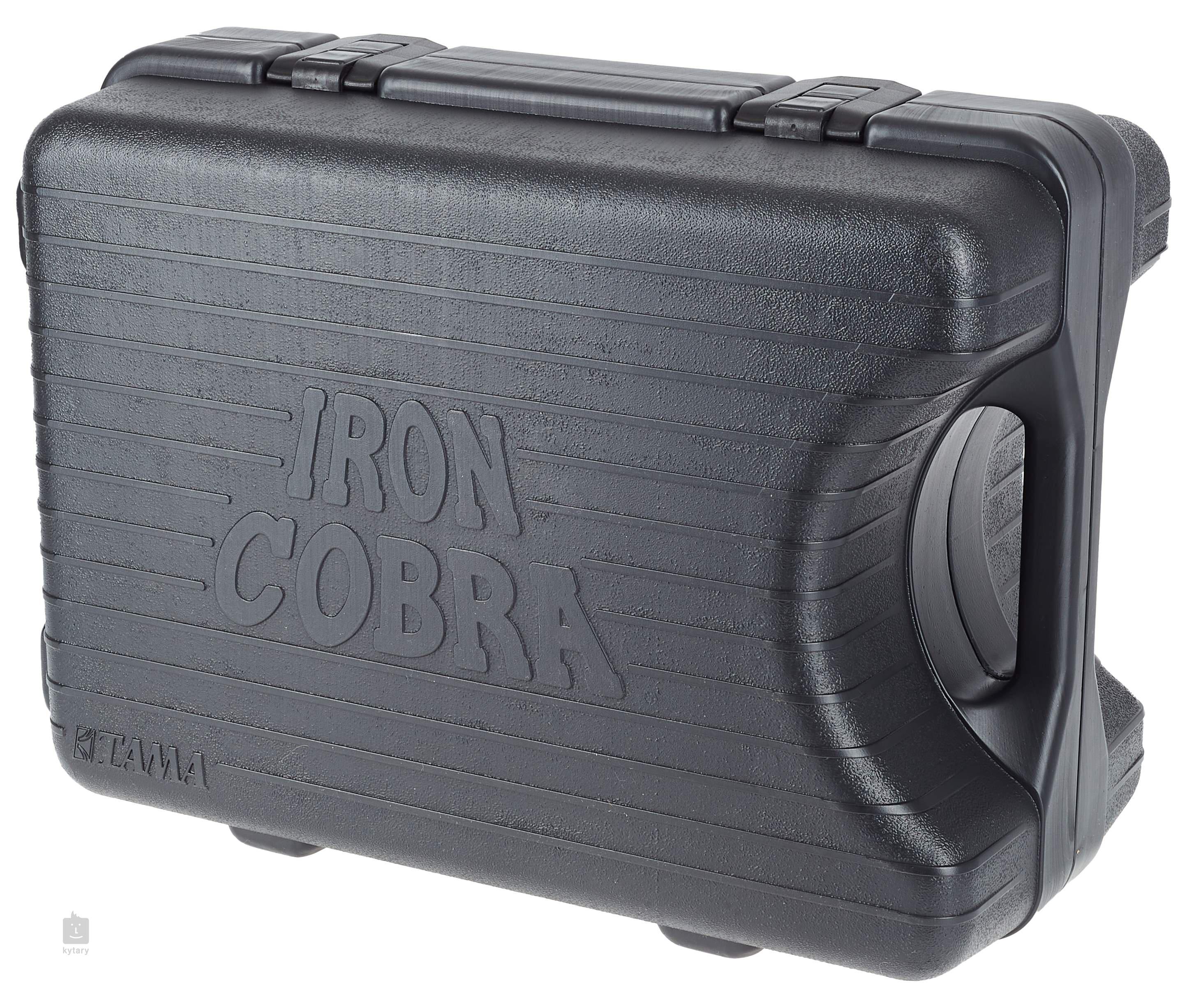 Tama - Pedal Doble Iron Cobra Rolling Glide Blackout Limited Edition para Bombo con Estuche Mod.HP900RWNBK_10