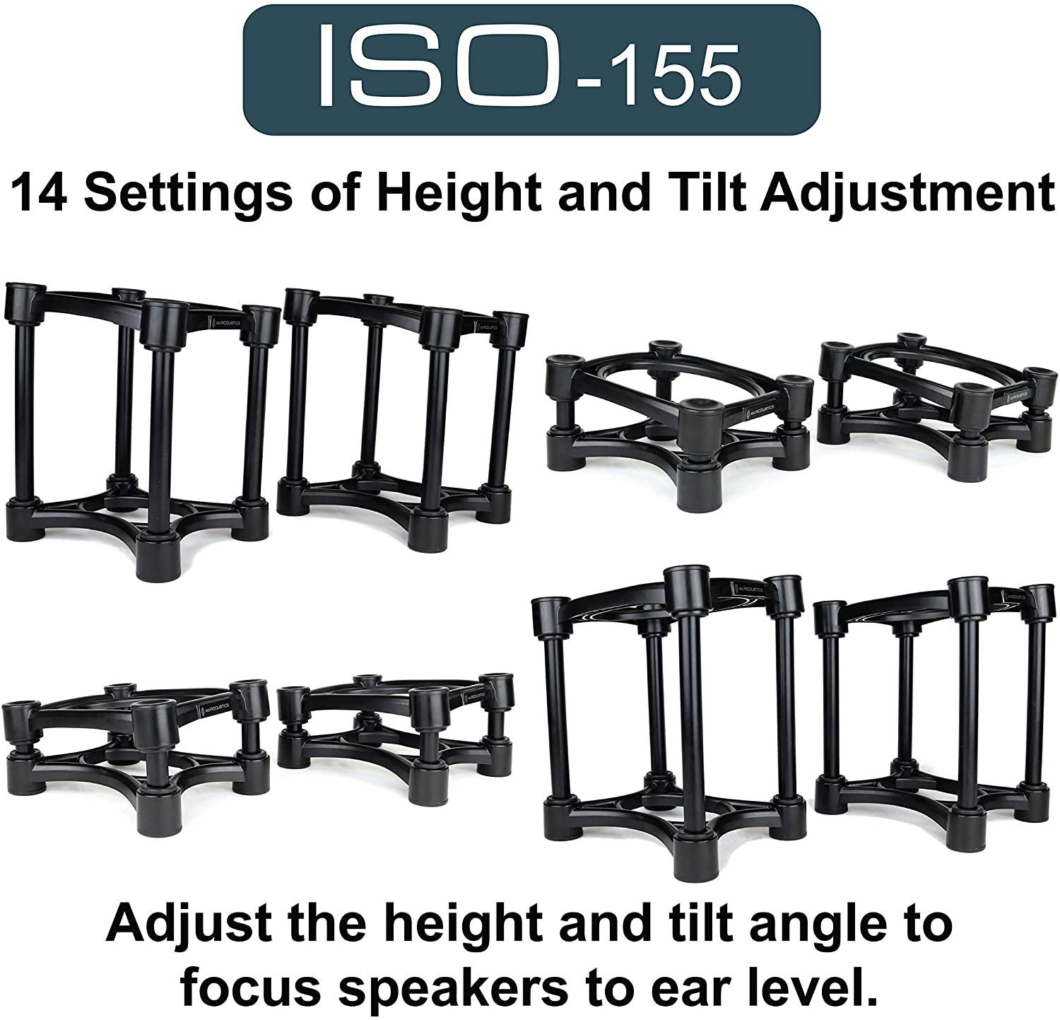 ISO Acoustics - Bases para Monitores de Estudio Mod.ISO-155_4