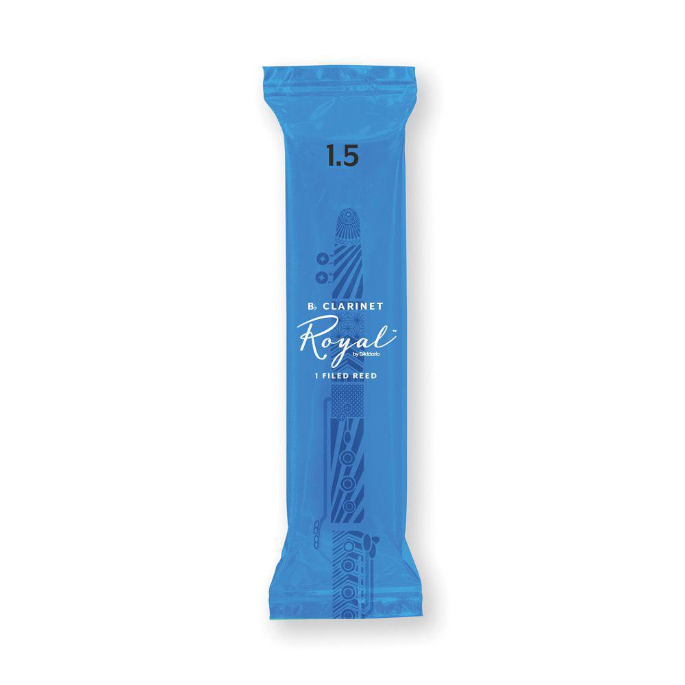 D'Addario - 25 Cañas Royal para Clarinete Sib, Medida: 1.5 Mod.RCB0115-B25_29