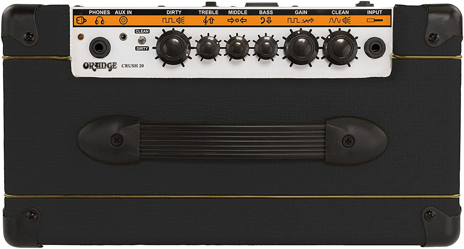 Orange - Combo Crush para Guitarra Electrica 20W 1X8", Color: Negro Mod.Crush 20 BK_51