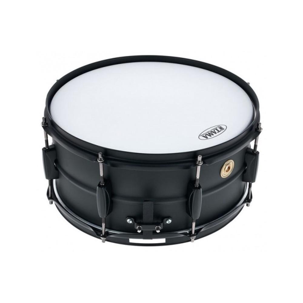 Tama - Tarola Metalworks 6.5" x 14" de Acero, Color: Negra Mod.BST1465BK_9