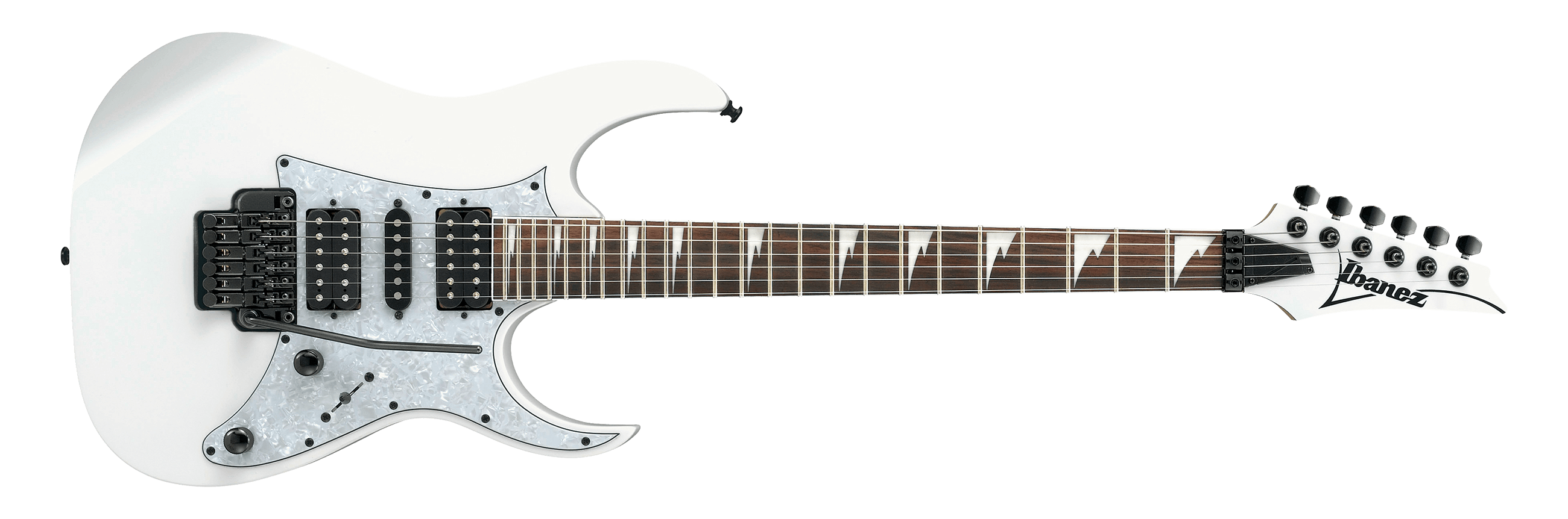 Ibañez - Guitarra Eléctrica RG, Color Blanca Mod.RG350DXZ-WH_11