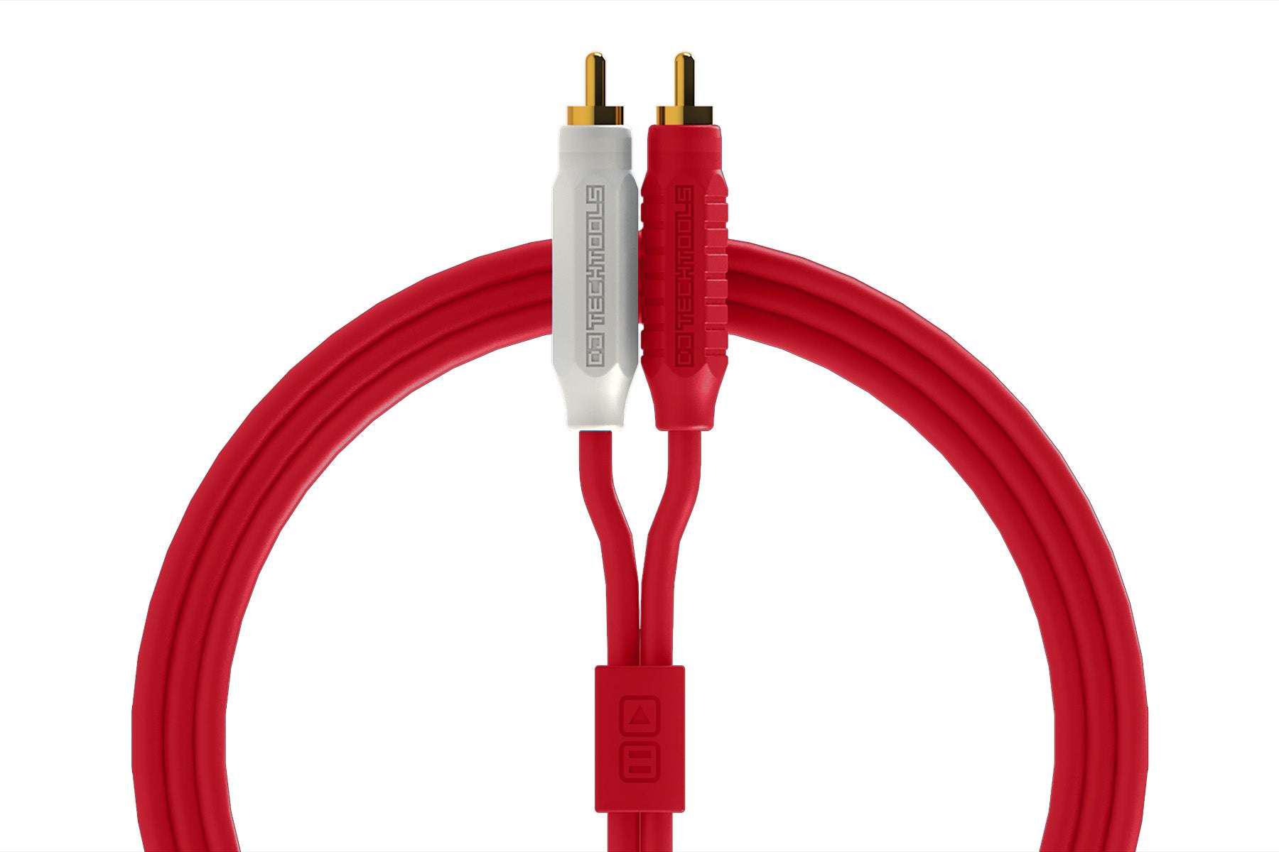 DJTT - Cable de Audio RCA a RCA 2 de 2 mts, Color: Rojo_7