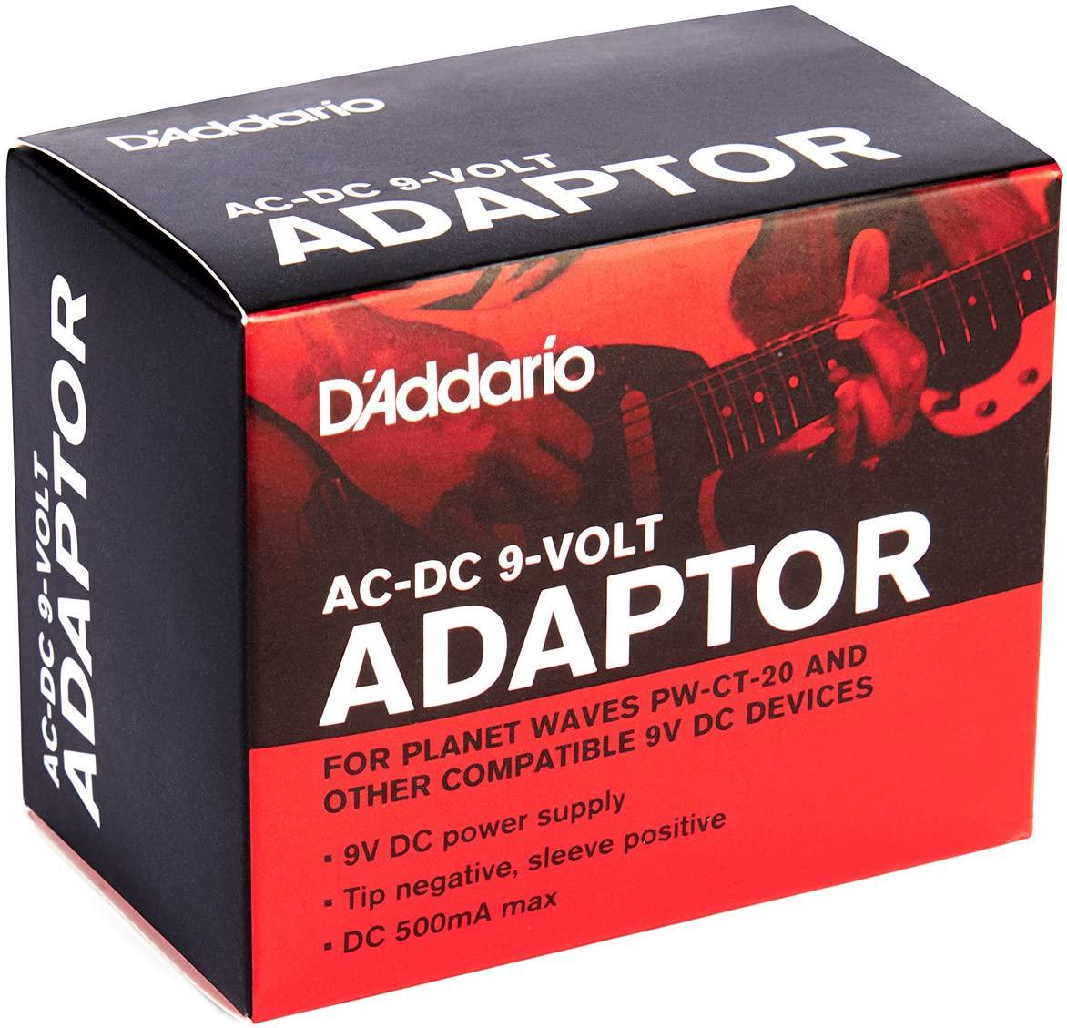 D'Addario - Adaptador de Energía Planet Waves, 9V 500 mA Mod.PW-CT-9V_4