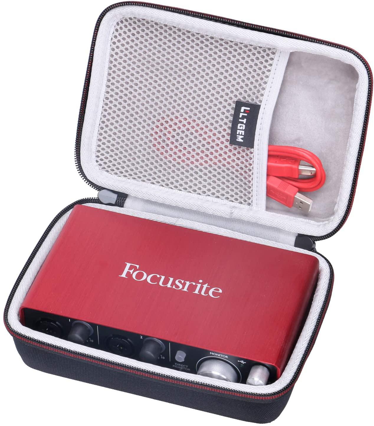 LTGEM - Estuche Para Interfaz Focusrite Scarlett Solo y 2i2 Mod.CS326_20