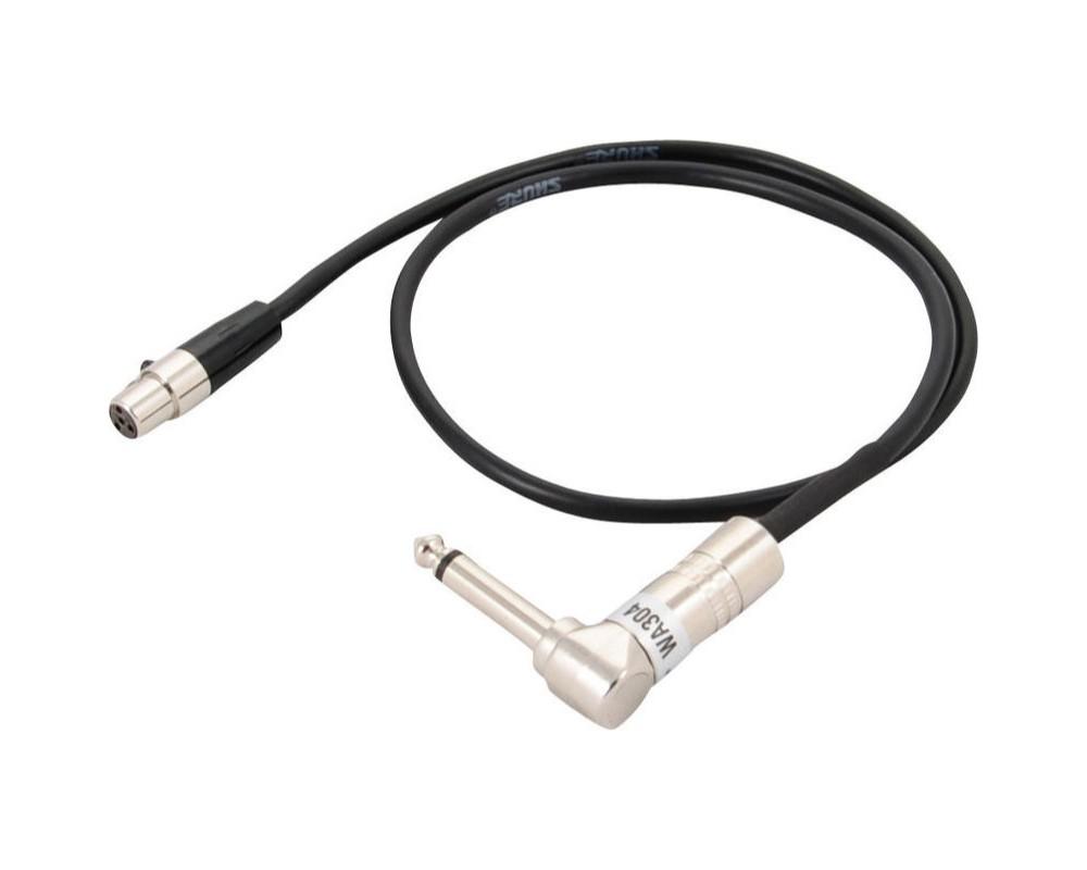 Shure - Cable de Instrumento con Conector Plug Angulado a TQG (TA4F) Mod.WA304_4