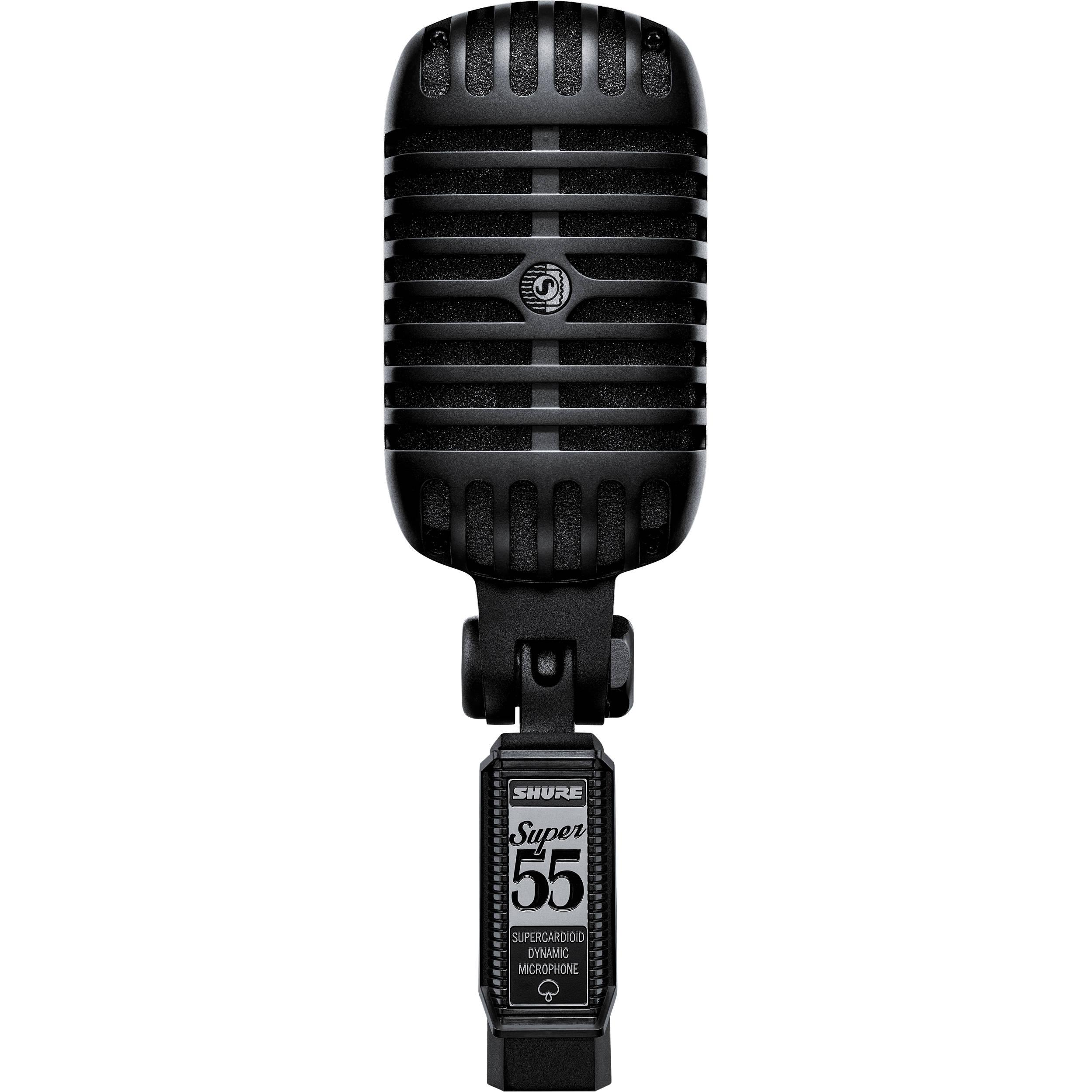 Shure - Micrófono Clásico para Voz, Edición Especial Black Mod.Super 55-BLK_8