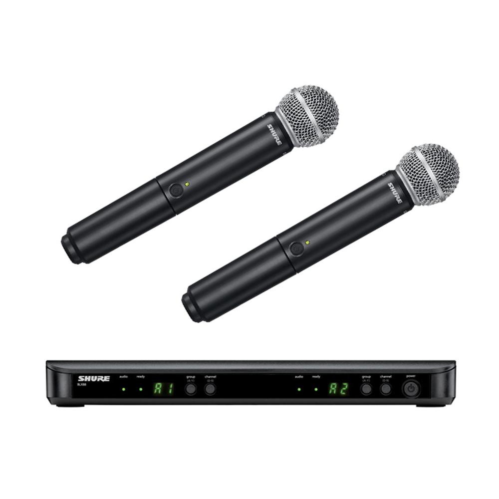 Shure - Sistema Inalámbrico BLX Doble de Mano Mod.BLX288/SM58_11