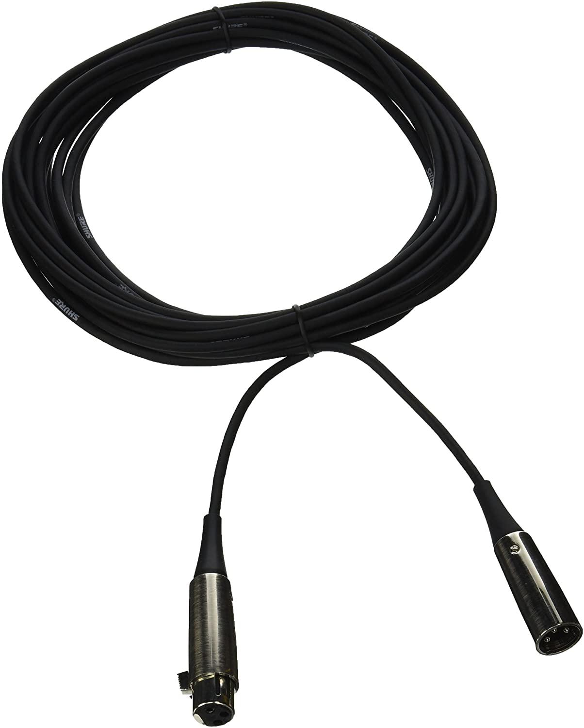 Shure - Cable Triple-Flex para Micrófono ,Tamaño: 7.62 mts. Mod.C25E_15