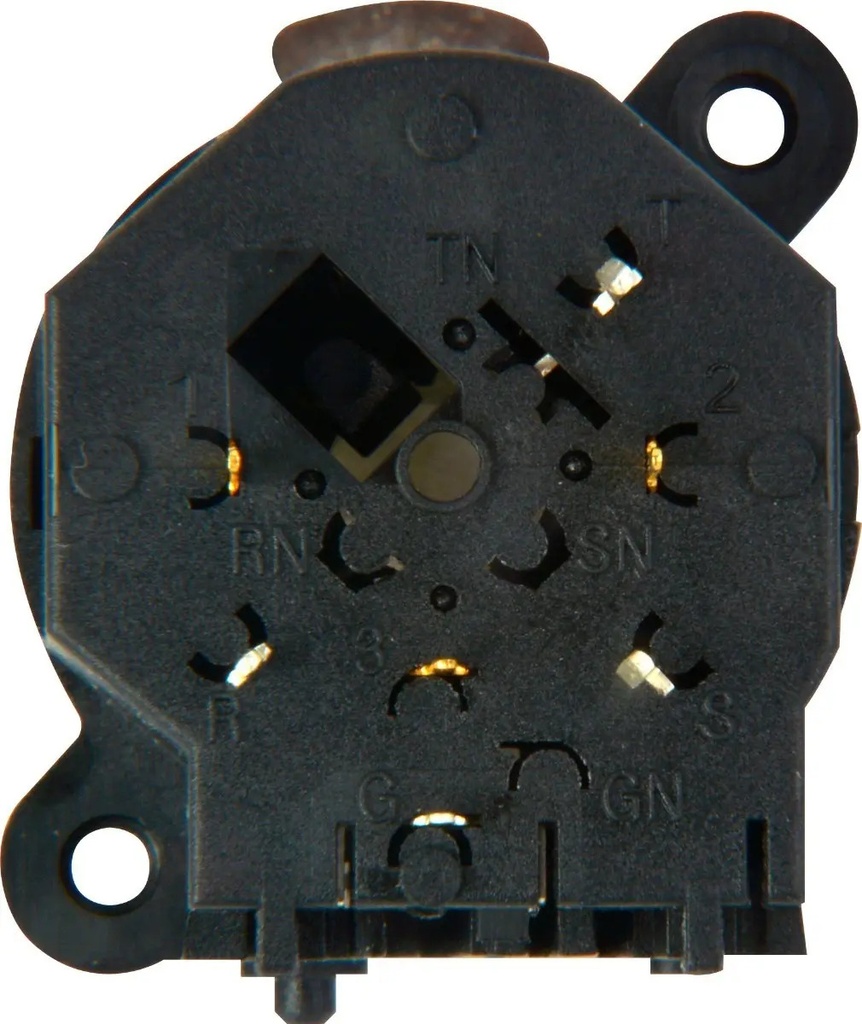 Neutrik - Combo XLR Hembra a JACK de 1/4" para Montaje PCB Vertical con Seguro Mod.NCJ6FI-V