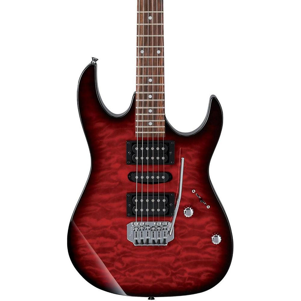 Ibañez - Guitarra Eléctrica RX, Color: Roja Transp. Mod.GRX70QA-TRB_8