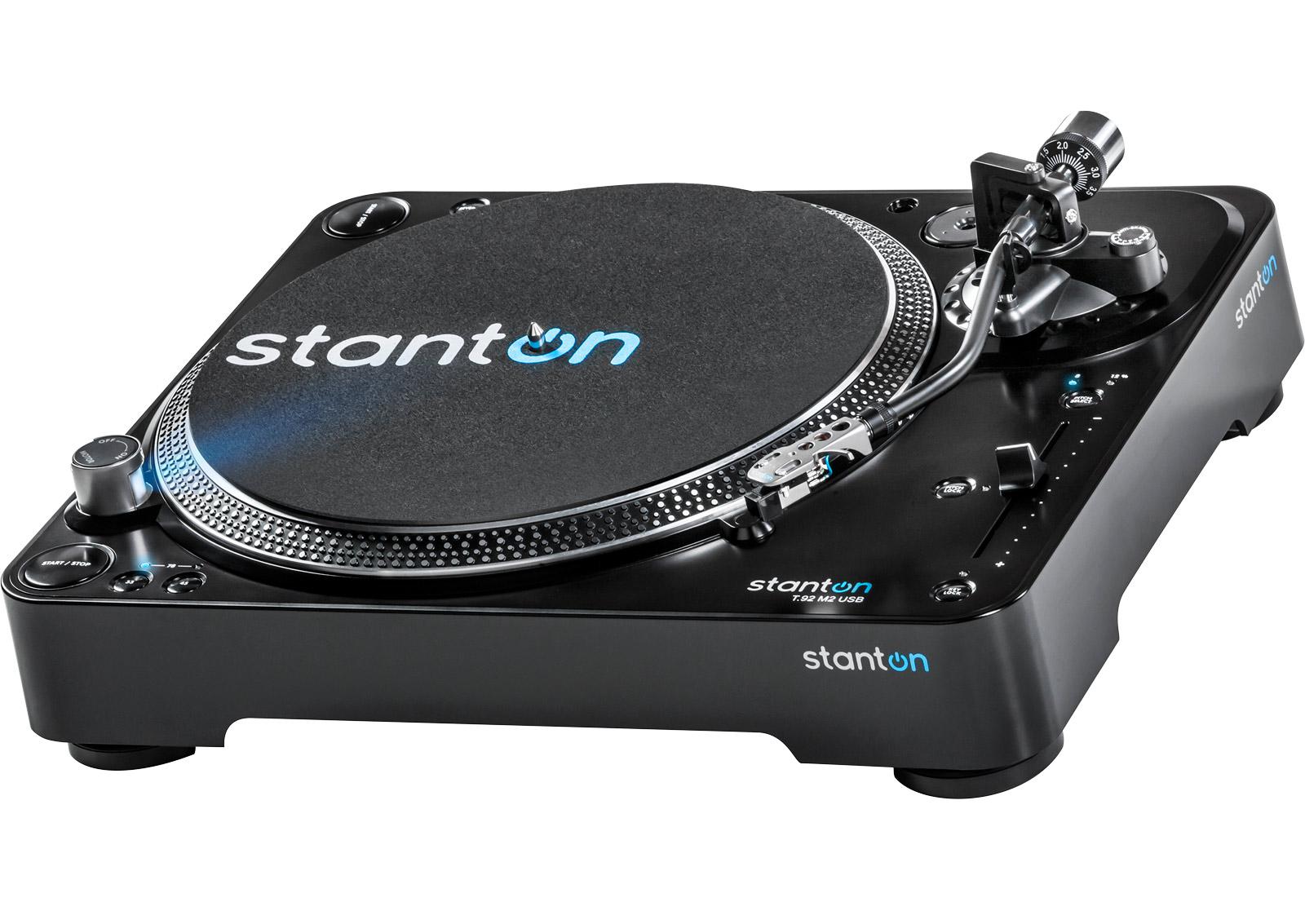 Stanton - Tornamesa de Motor Directo con USB y Barzo en "S" Mod.T.92 M2 USB_109