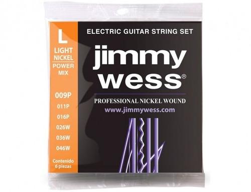 Jimmy Wess - Encordado para Guitarra Electrica Power Mix 009 Mod.JWGE-1009NH_51
