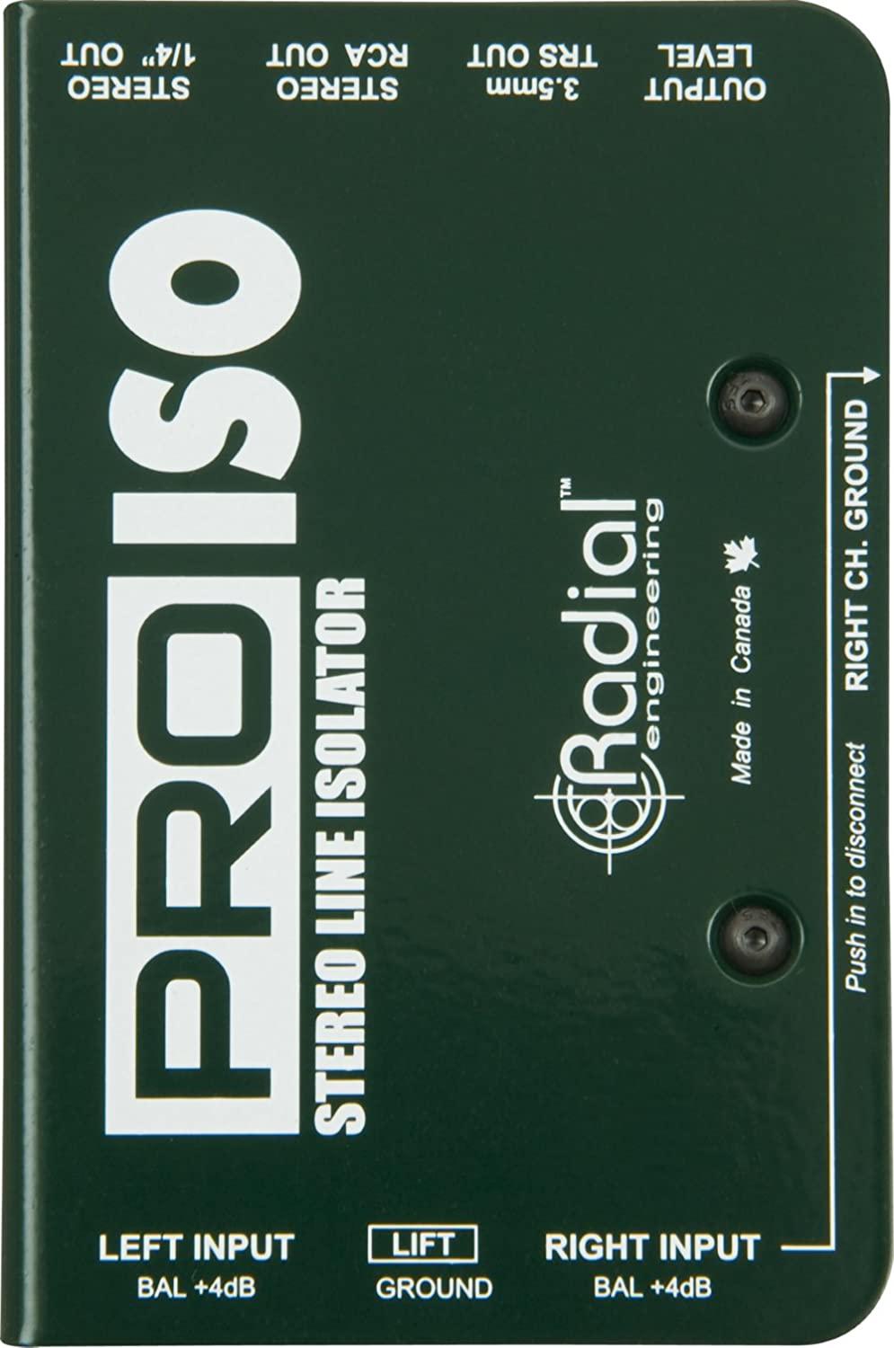 Radial - Isolador de Linea Estereo Mod.ProISO_59