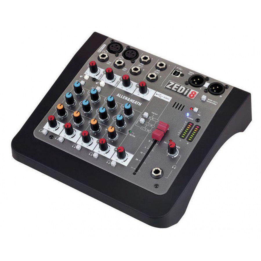 Allen & Heath - Mezcladora Híbrida Compacta con Interface USB Mod.ZEDi-8_103