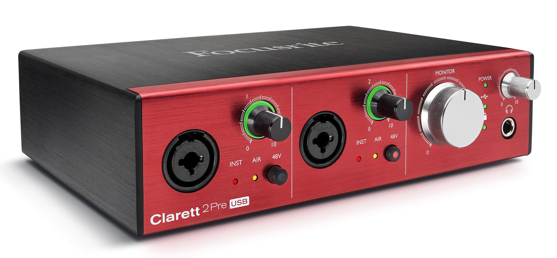 Focusrite - Interfase de Audio USB Clarett 2 Pre Mod.MOCL0006_86