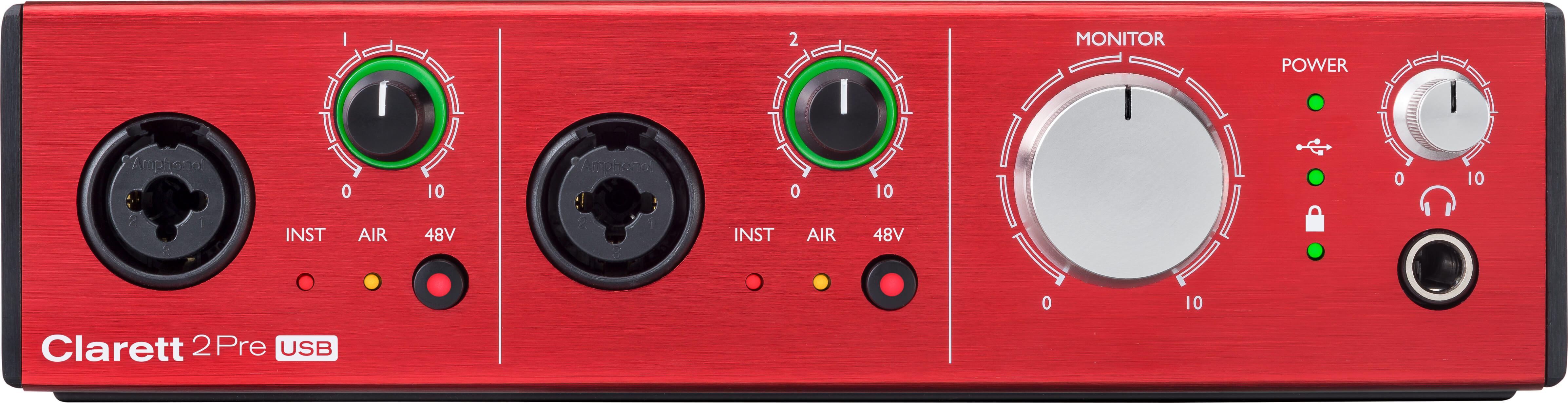 Focusrite - Interfase de Audio USB Clarett 2 Pre Mod.MOCL0006_89