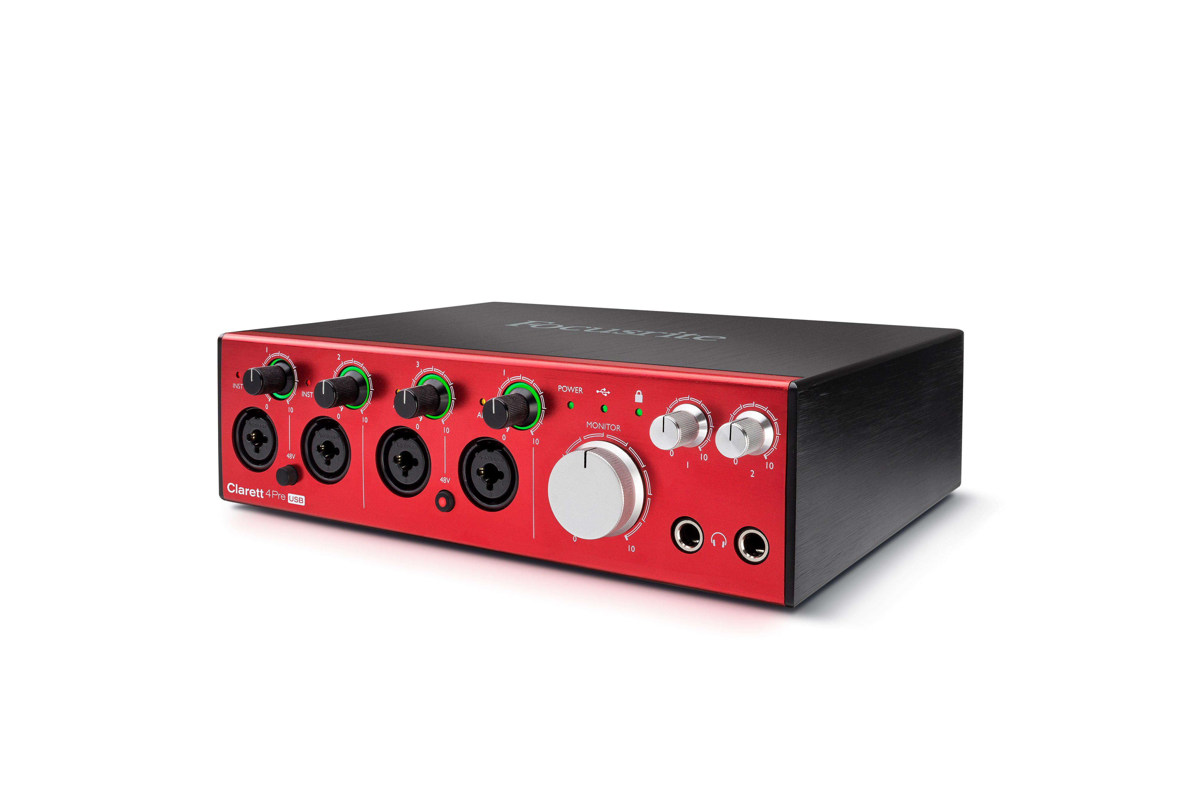 Focusrite - Interfase de Audio USB Clarett 4 Pre Mod.MOCL0007_92