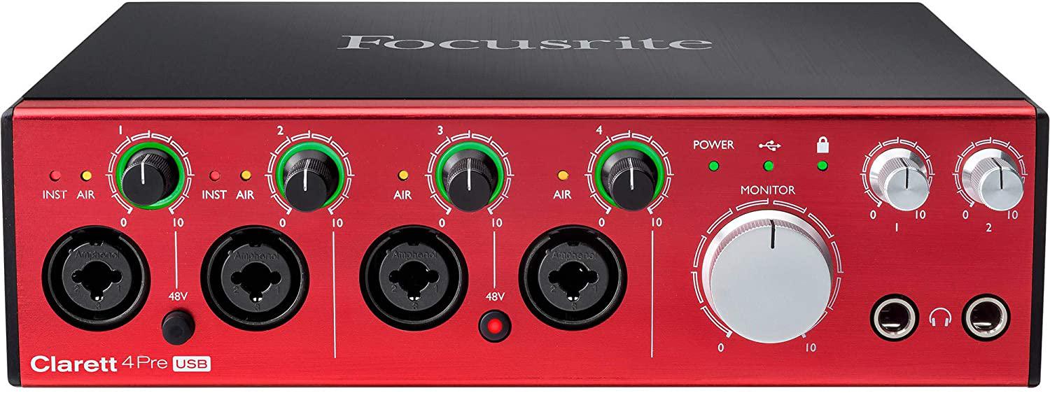 Focusrite - Interfase de Audio USB Clarett 4 Pre Mod.MOCL0007_95