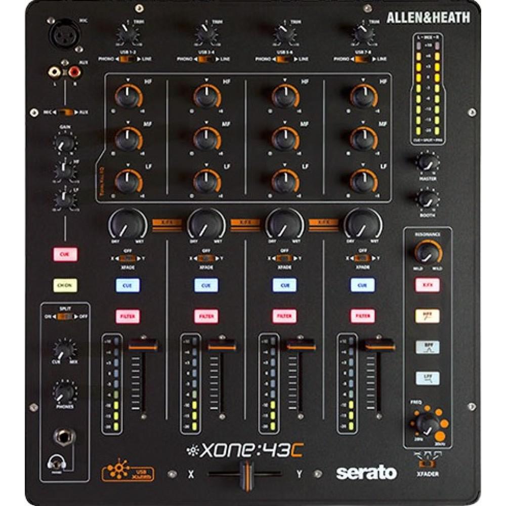 Allen & Heath - Mezcladora de 4 Canales con Interface Mod.Xone:43C_49