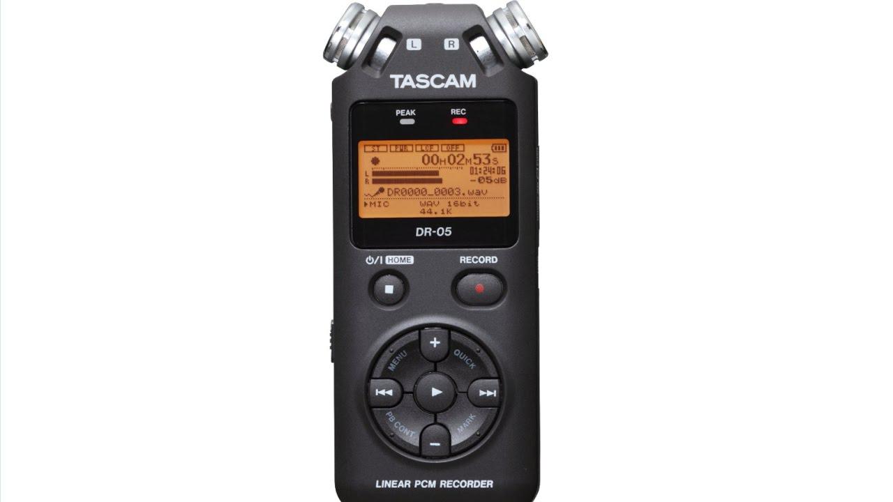 Tascam - Grabadora Portátil de Mano Mod.DR-05_7