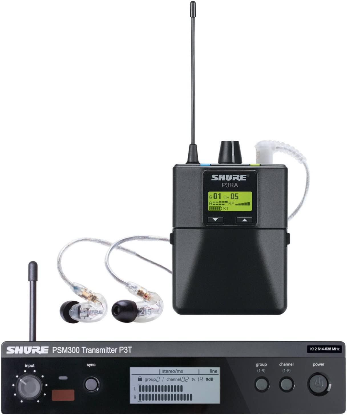 Shure - Sistema de Monitoreo Personal PSM300 Advance Mod.P3TRA215CL_23