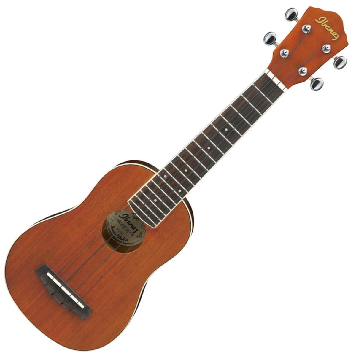 Ibañez - Ukulele Soprano con Afinador y Funda Mod.IUKS5_45