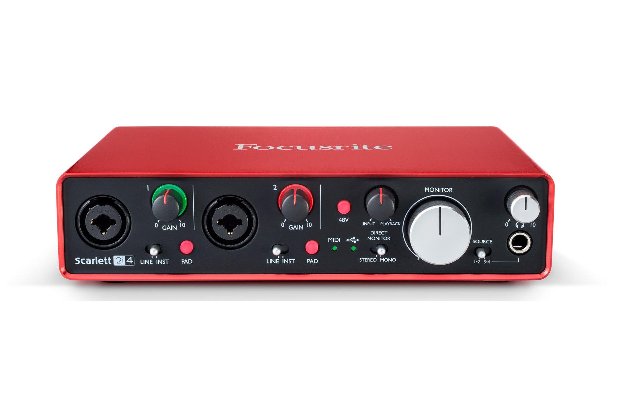 Focusrite - Interfaz de Audio Scarlett 2i4, 2da Gen. Mod.MOSC0014_79