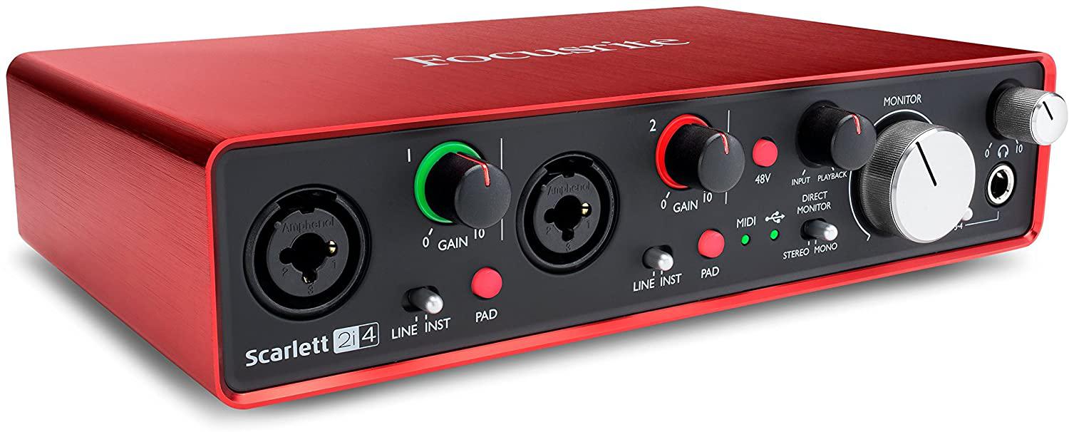 Focusrite - Interfaz de Audio Scarlett 2i4, 2da Gen. Mod.MOSC0014_80