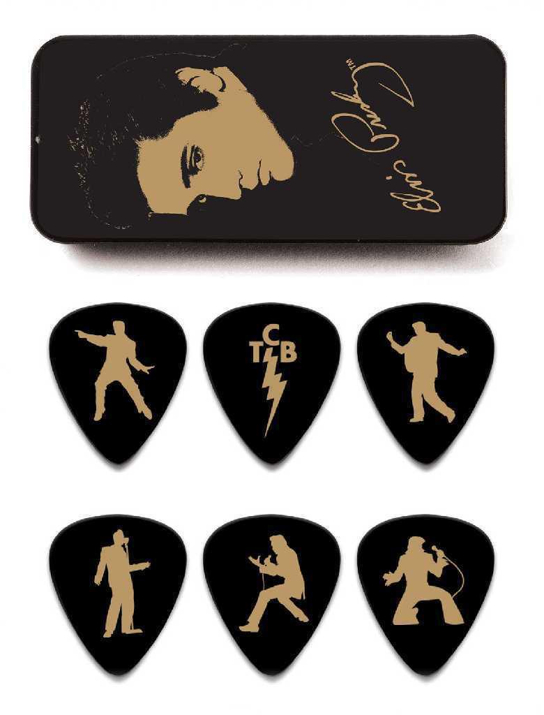 Dunlop - Plumillas Elvis Presley Portrait con Estuche Mod.EPPT04_60