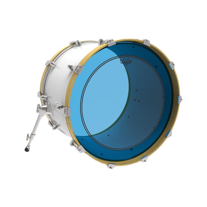 Remo - Parche Colortone Powerstroke P3, Tamaño: 22" Color: Azúl Mod.P3-1322-CT-BU_182