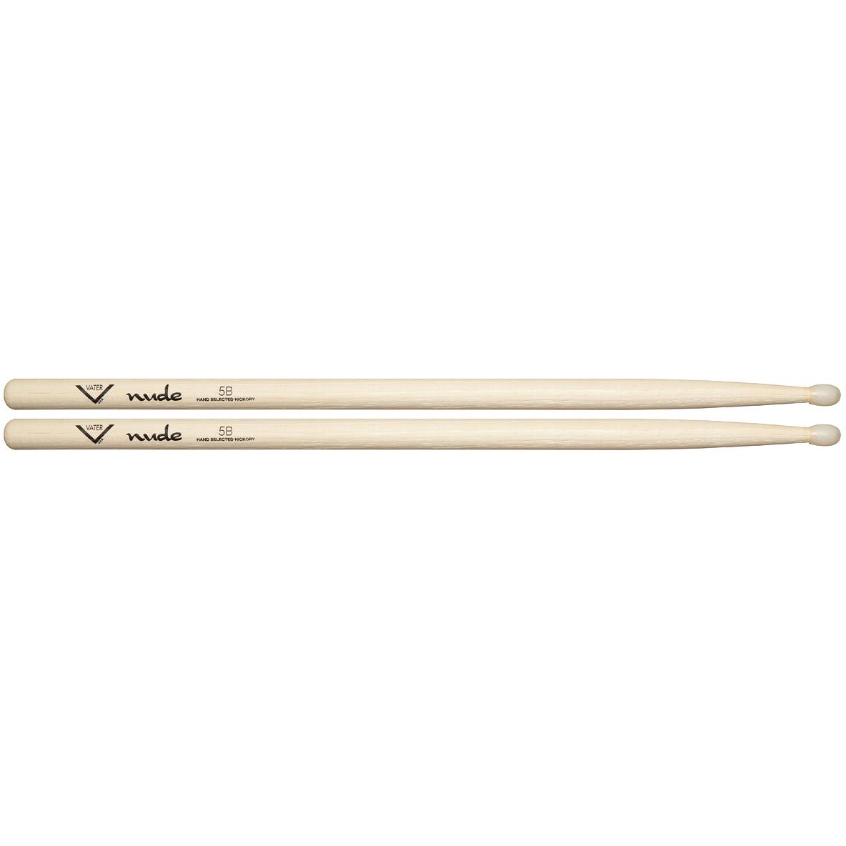 Vater - Baquetas Vater Nude 5B Hickory, Punta: Nylon Mod.VHN5BN_6