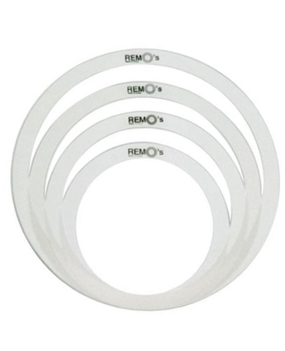 Remo - Sordinas 10,12,13,16 Liso, Color Blanco Mod.RO-0236-00_2