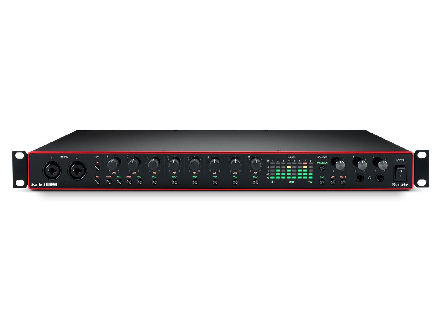 Focusrite - Interface de Audio Scarlett 18i20 (3ra Gen.) Mod.MOSC0029ULJP_22