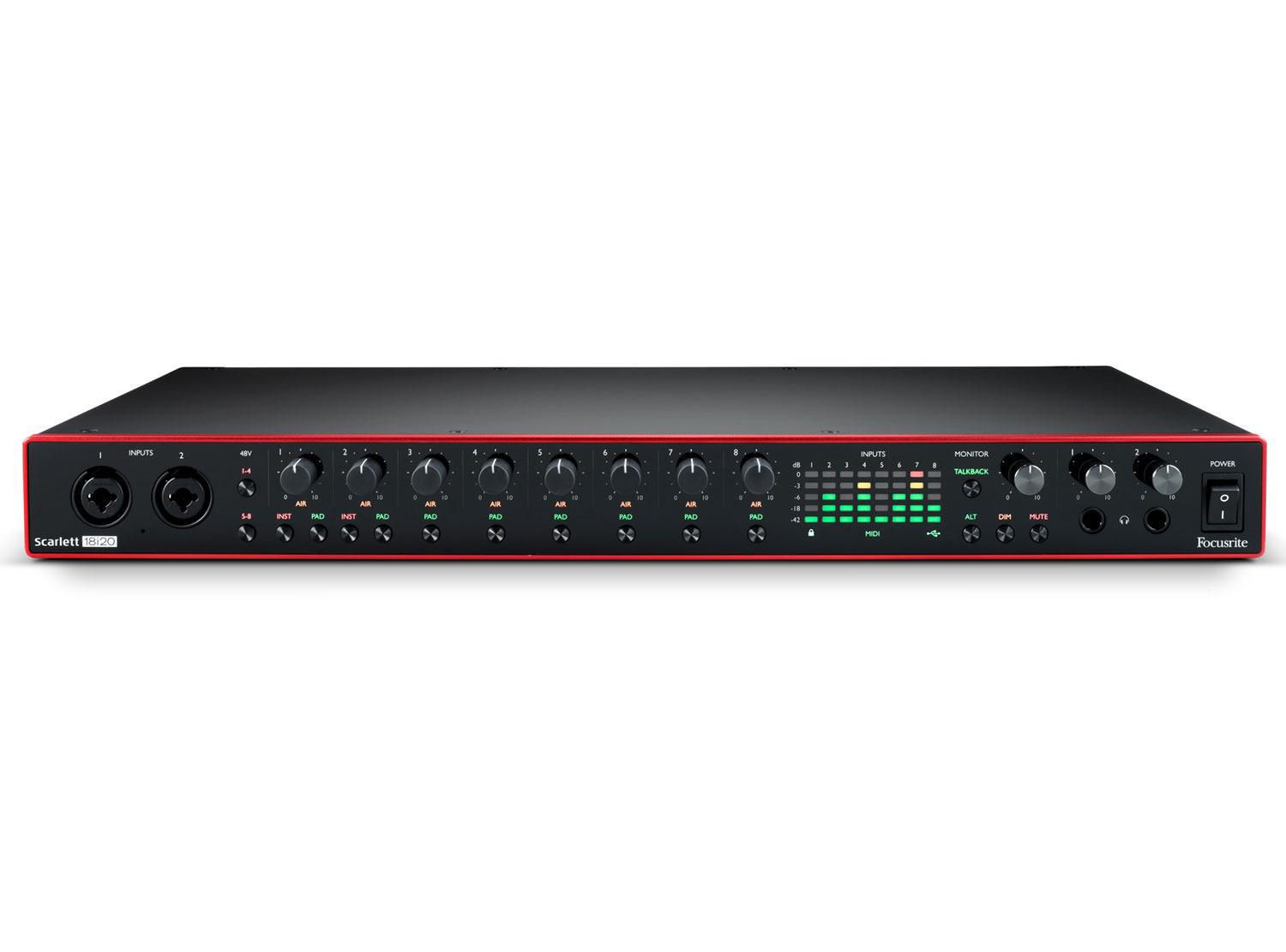 Focusrite - Interface de Audio Scarlett 18i20 (3ra Gen.) Mod.MOSC0029ULJP_23