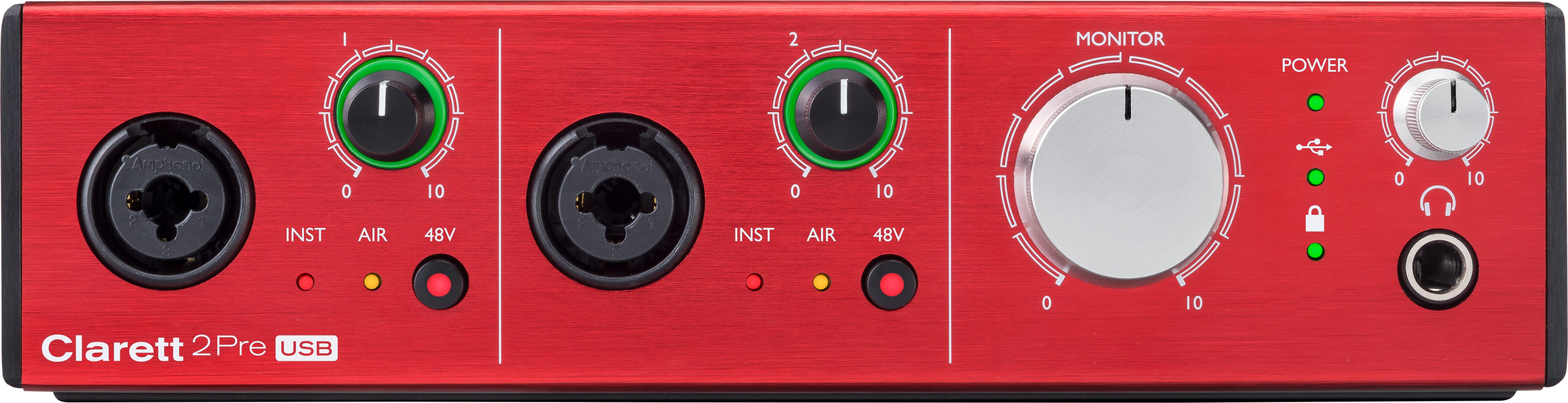 Focusrite - Interfaz de Audio Clarett 2 Pre Mod.MOCL0001_235