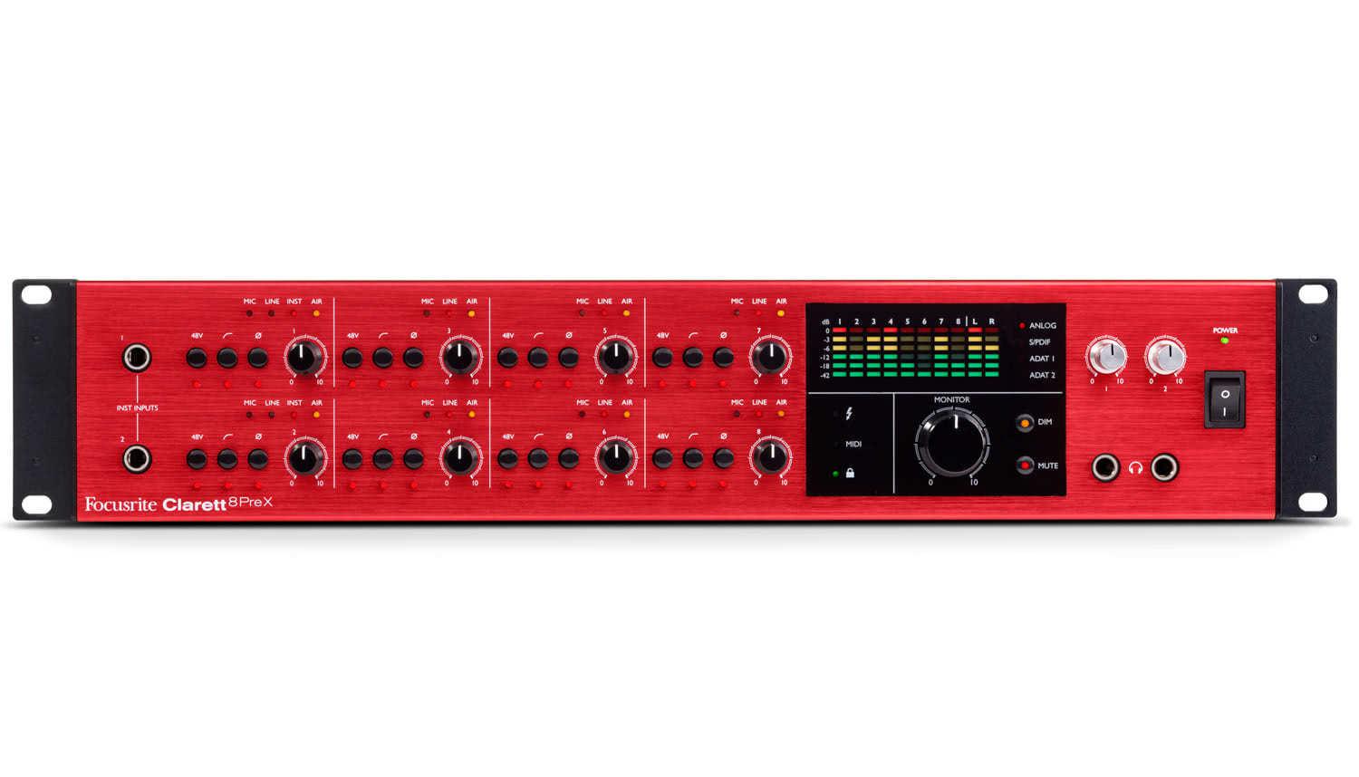 Focusrite - Clarett 8 PreX_250