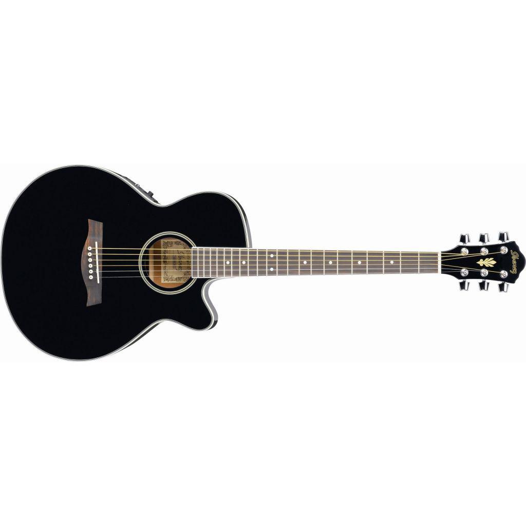 Ibañez - Guitarra Electroaústica AEG, Color: Negro Mod.AEG8E-BK_6